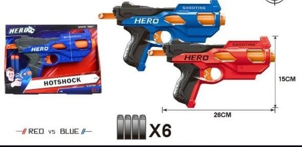 Ciuciubabka PROMO Pistolet na strzałki 9103