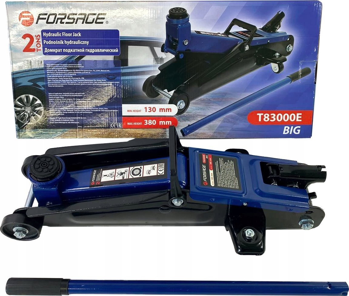 Forsage Lewarek warsztatowy hydrauliczny 2t