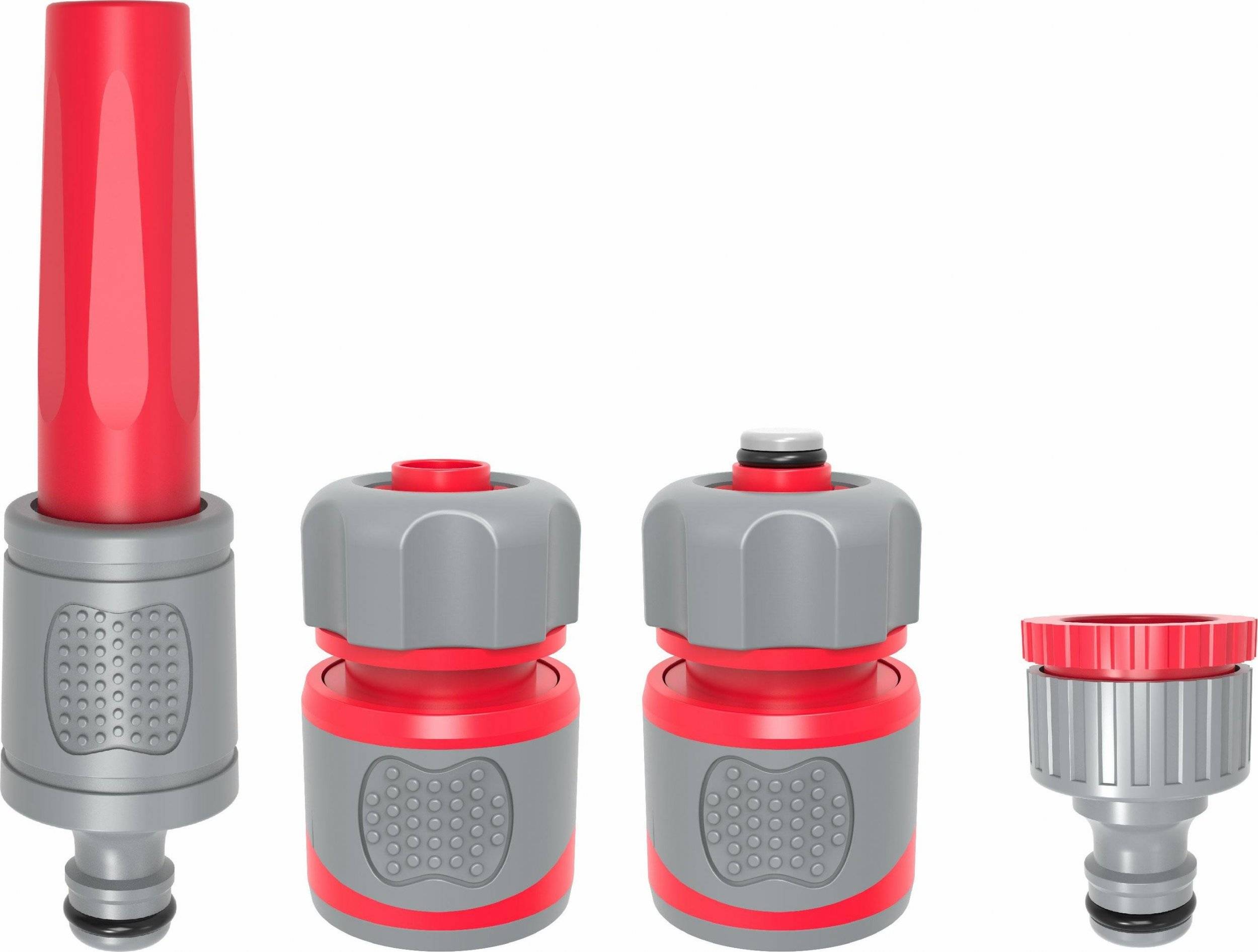 AWTools AWTOOLS ZESTAW ZRASZAJĄCY 4 CZĘŚCIOWY 1/2" GUMOWY UCHWYT