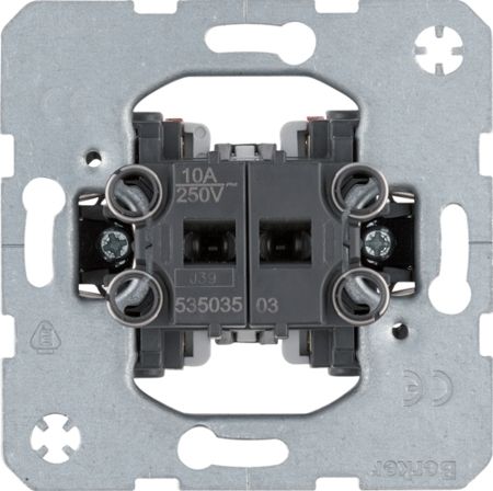 Berker One.Platform Przycisk podwójny oddzielne zaciski wejściowe (53503503)