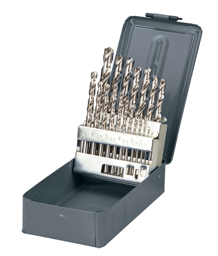 Wiertło Pro-Line do metalu HSS walcowe 1,5 2 7 4,5 4 5,5 5 1 3 2,5 3,5 6 10 6,5 7,5 8 8,5 9 9,5mm zestaw (77219)