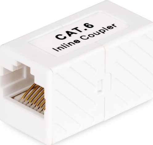 Adapter AV StarTech StarTech IN-CAT6-COUPLER-U1 zmieniacz płci / kabli RJ-45 Biały