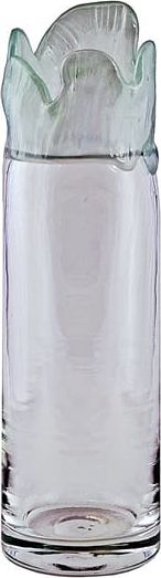 Inter-Deco Wazon cylinder tuba Kolor niski - Błękitny