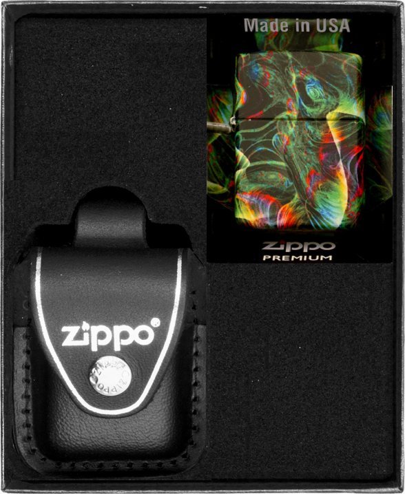 Zestaw ZIPPO Zapalniczka PSYCHEDELIC SWIR DESIGN Prezentowy No3