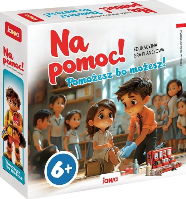 Jawa Jawa Gra edukacyjna planszowa Na pomoc! Pomożesz bo możesz! GR0716