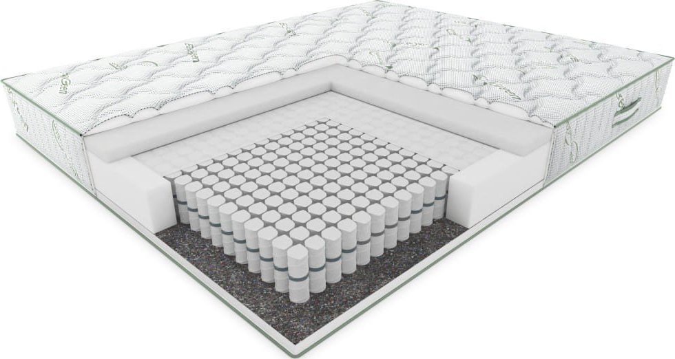 Hilding Materac GEJZER : Rozmiar - 180x200, Pokrowiec - EcoGreen*