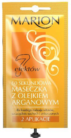 Marion Hair Line 60 sekundowa maseczka z olejkiem arganowym 15 ml