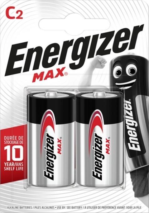 Energizer Bateria Max C / R14 2 szt.
