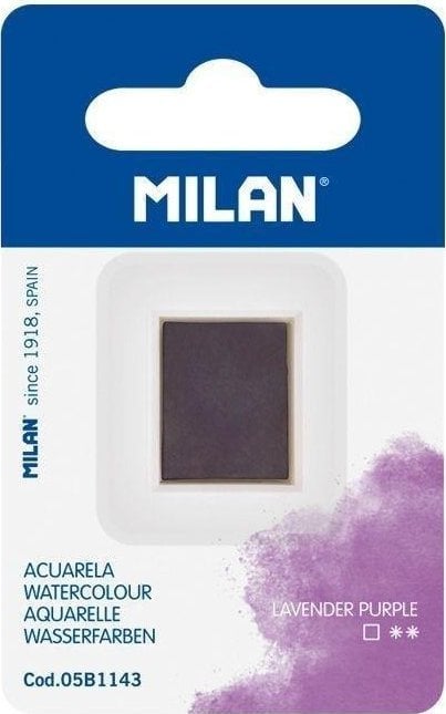 Farba akwarelowa w kostce lawendowy MILAN