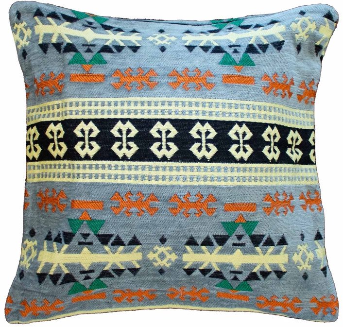 Poszewka na Poduszkę Kilimy - Charcoal