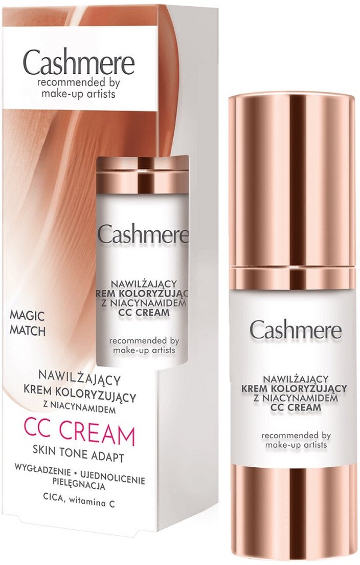 Cashmere CC Cream nawilżający Krem koloryzujący z niacynamidem magic match 30ml