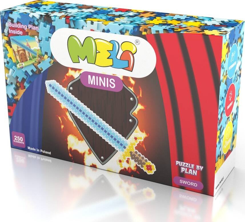 Meli Klocki Minis Sword 250 el.