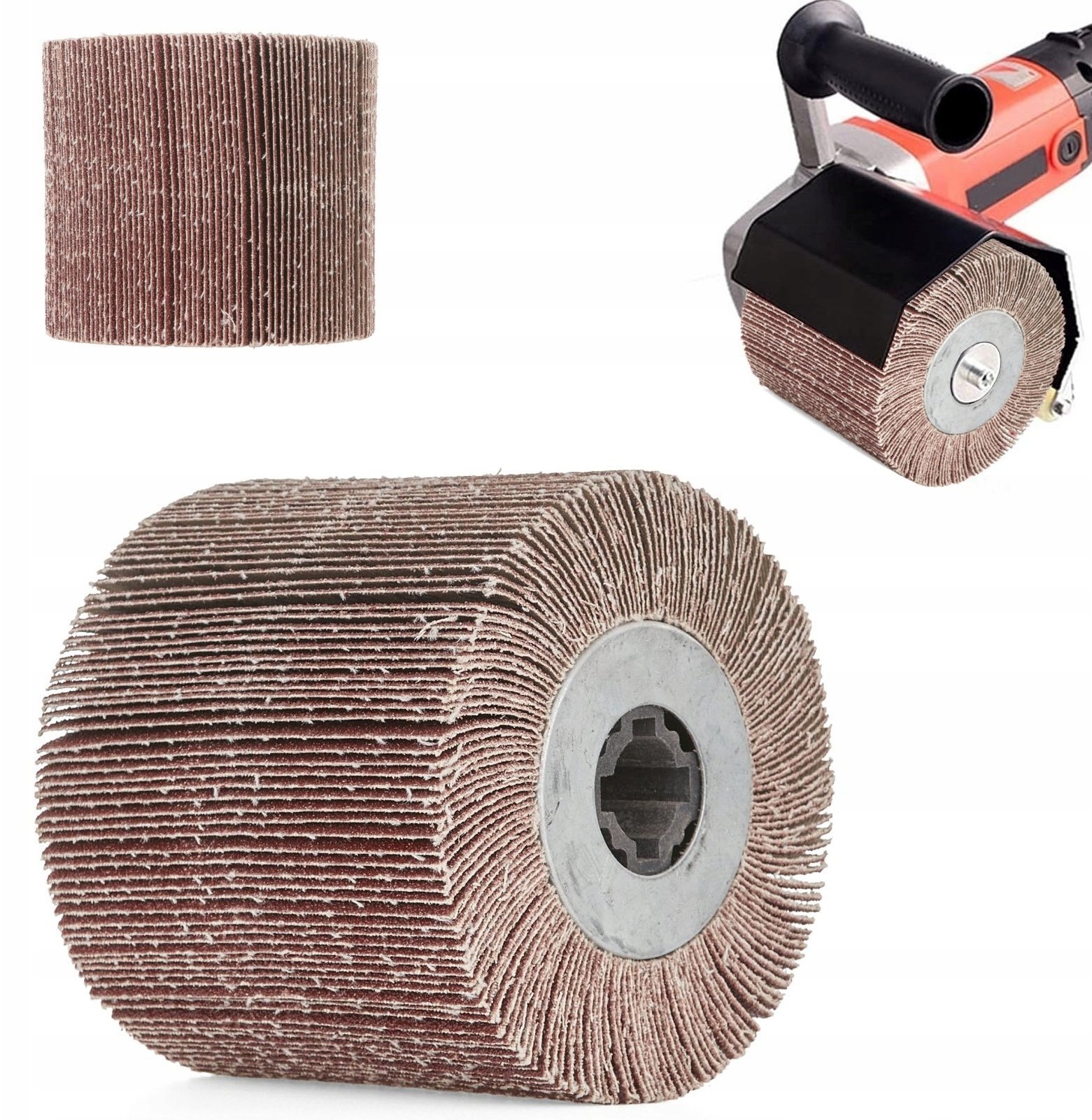 Geko Szczotka lamelka do satyniarki 120x100 P60 (30)