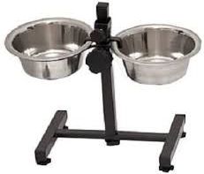 Yarro International STOJAK REULOWANY Z MISKAMI 1.2l 21cm