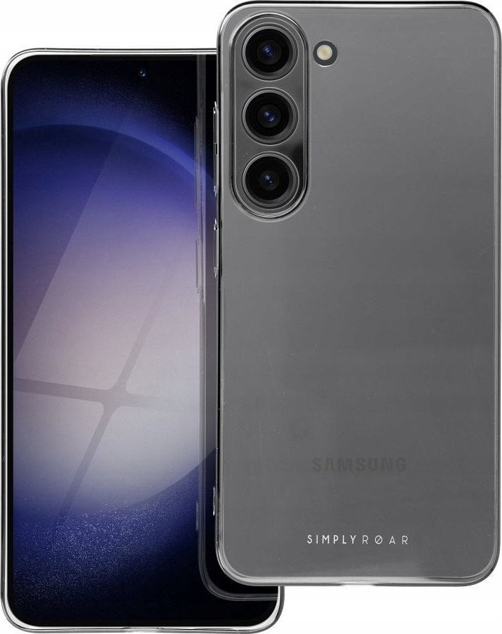 ROAR Futerał Roar Pure Simple Fit Case - do Samsung Galaxy S24 Transparent