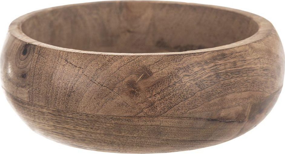 Orion Miska drewniana mango na suszone owoce miseczka do serwowania przekąsek sałatek dekoracyjna 18,5 cm 900 ml