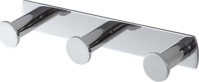 Listwa szeroka – 3 haczyki / chrom