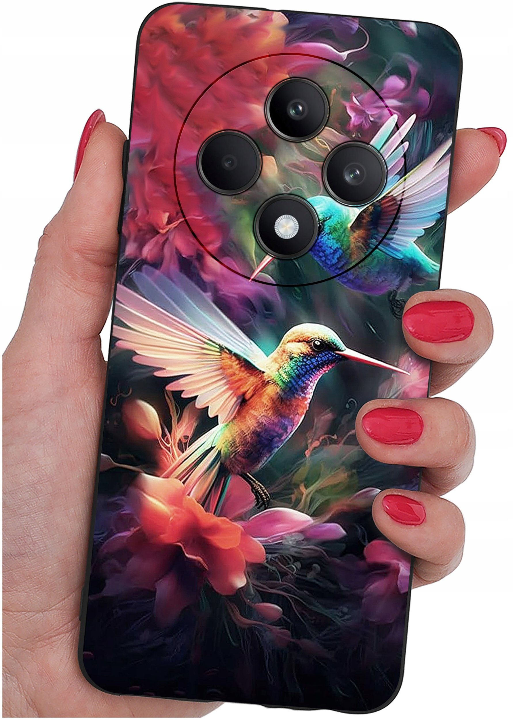 Etui do Oppo Reno 12 F 5G | 12 FS 5G WZORY |SILIKONOWE MATT CASE + SZKŁO 9H