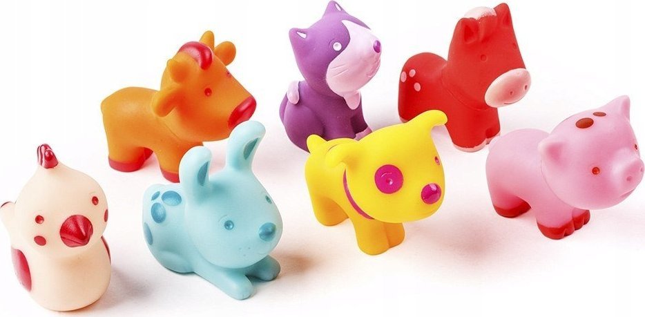 Djeco Gumowe zwierzątka wiejskie Farma TROPO-FARM Djeco