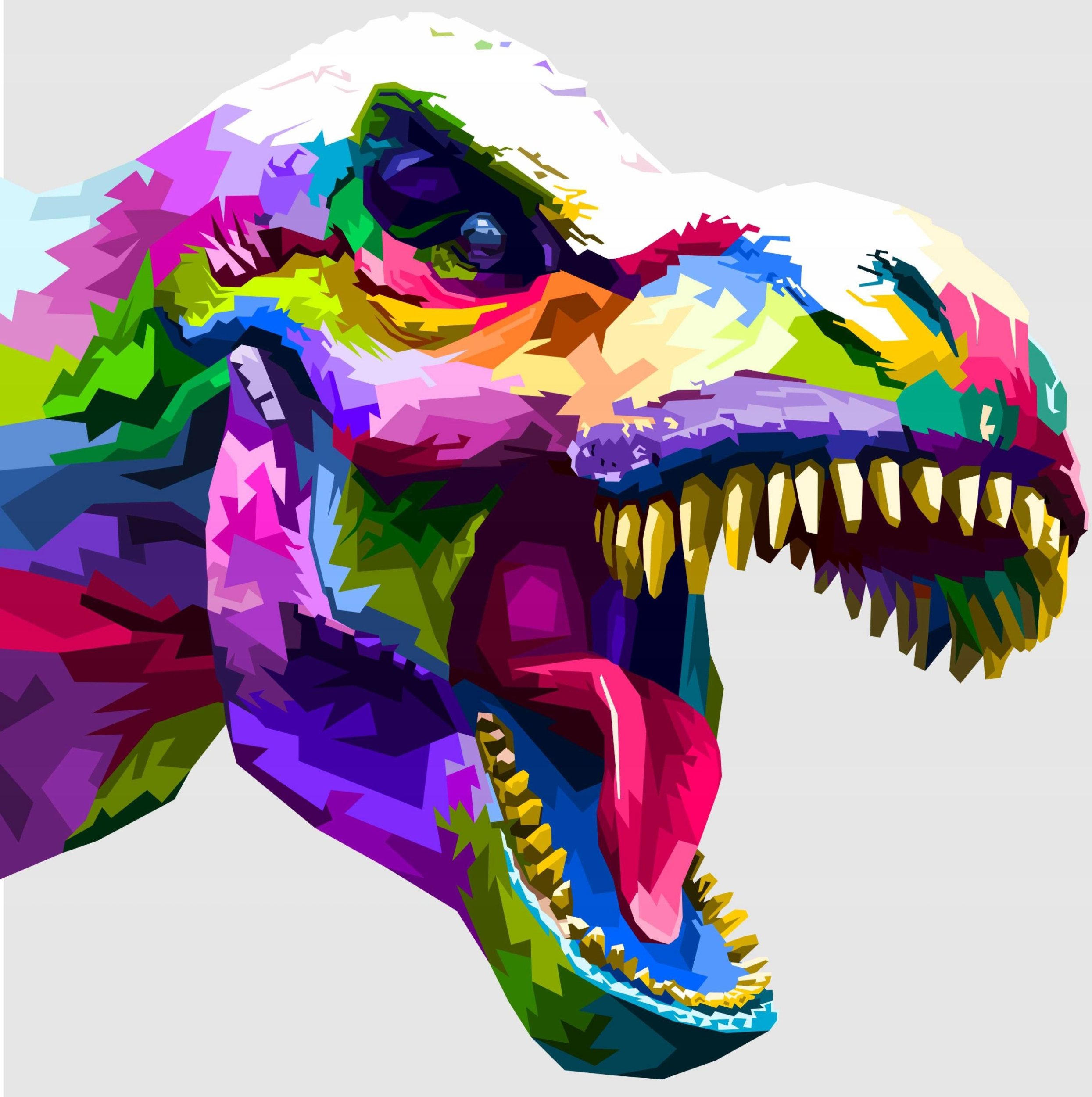 naSciane Naklejka Dinozaur TREX Jurajski Tyranozaur Dino KO