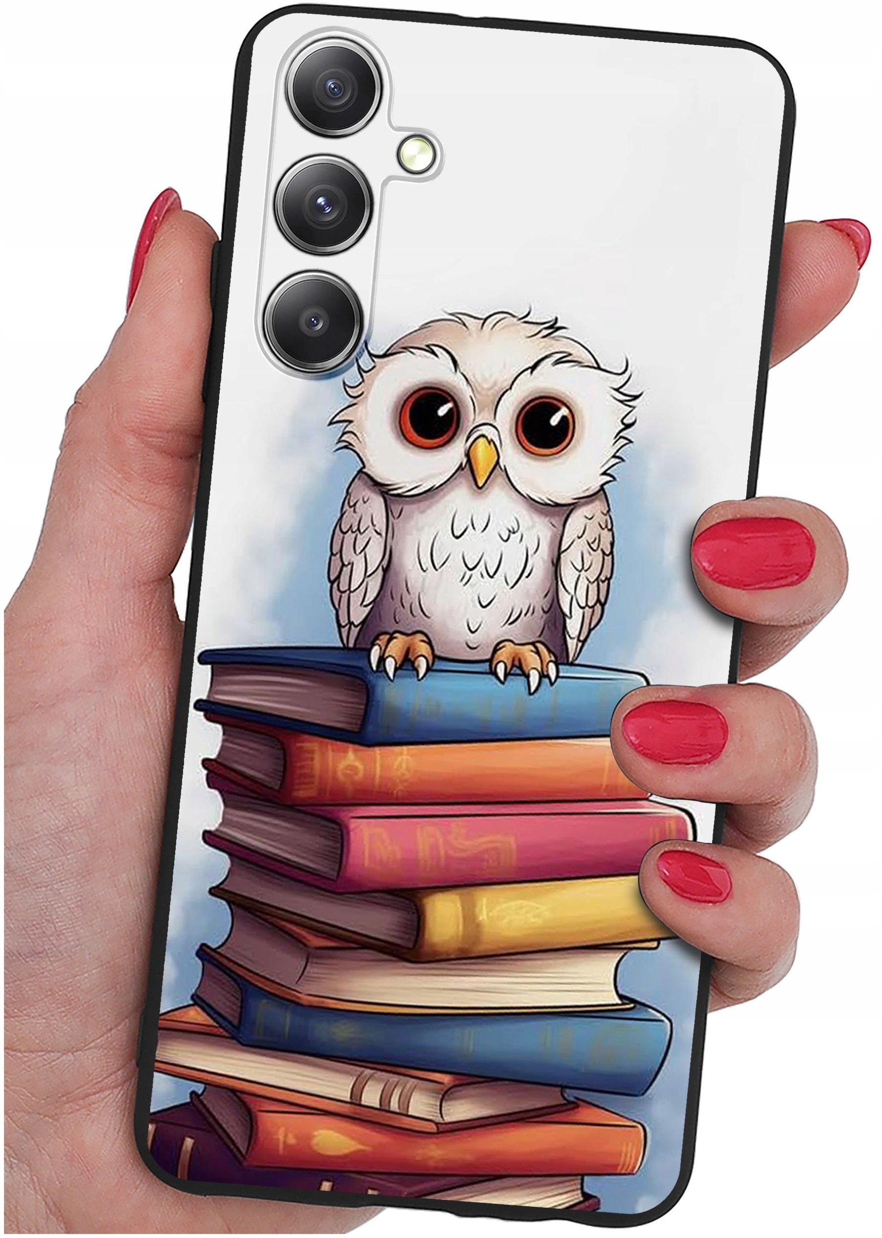 ETUI do Samsung Galaxy S25 WZORY | SILIKONOWE MATT CASE + SZKŁO 9H