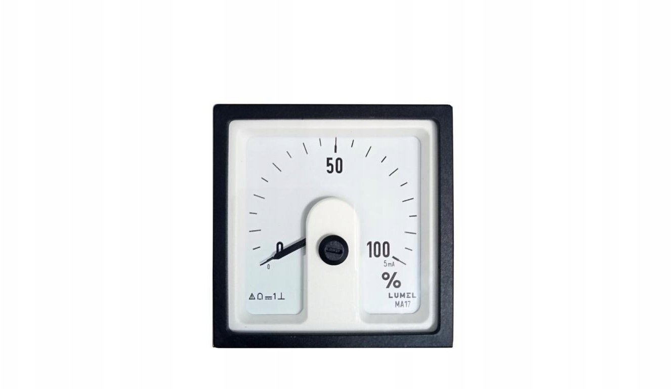 Amperomierz analogowy 72x72 N:IP52 AB50:zakr.pom.1kA/60mV MA17