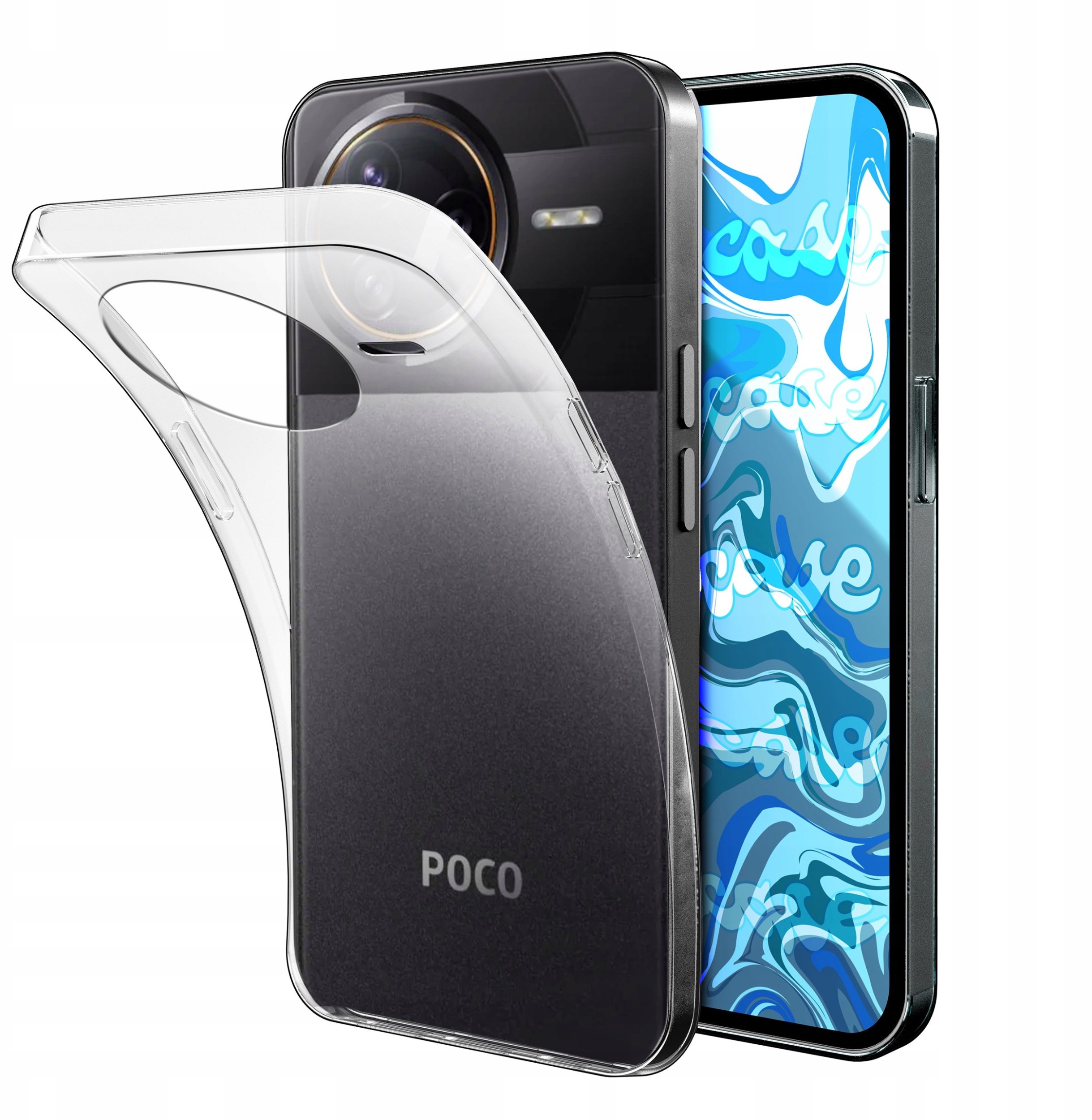 Etui Do Xiaomi Poco F7 Ultra (Przezroczyste, Silikonowe, Obudowa, Ochronne)