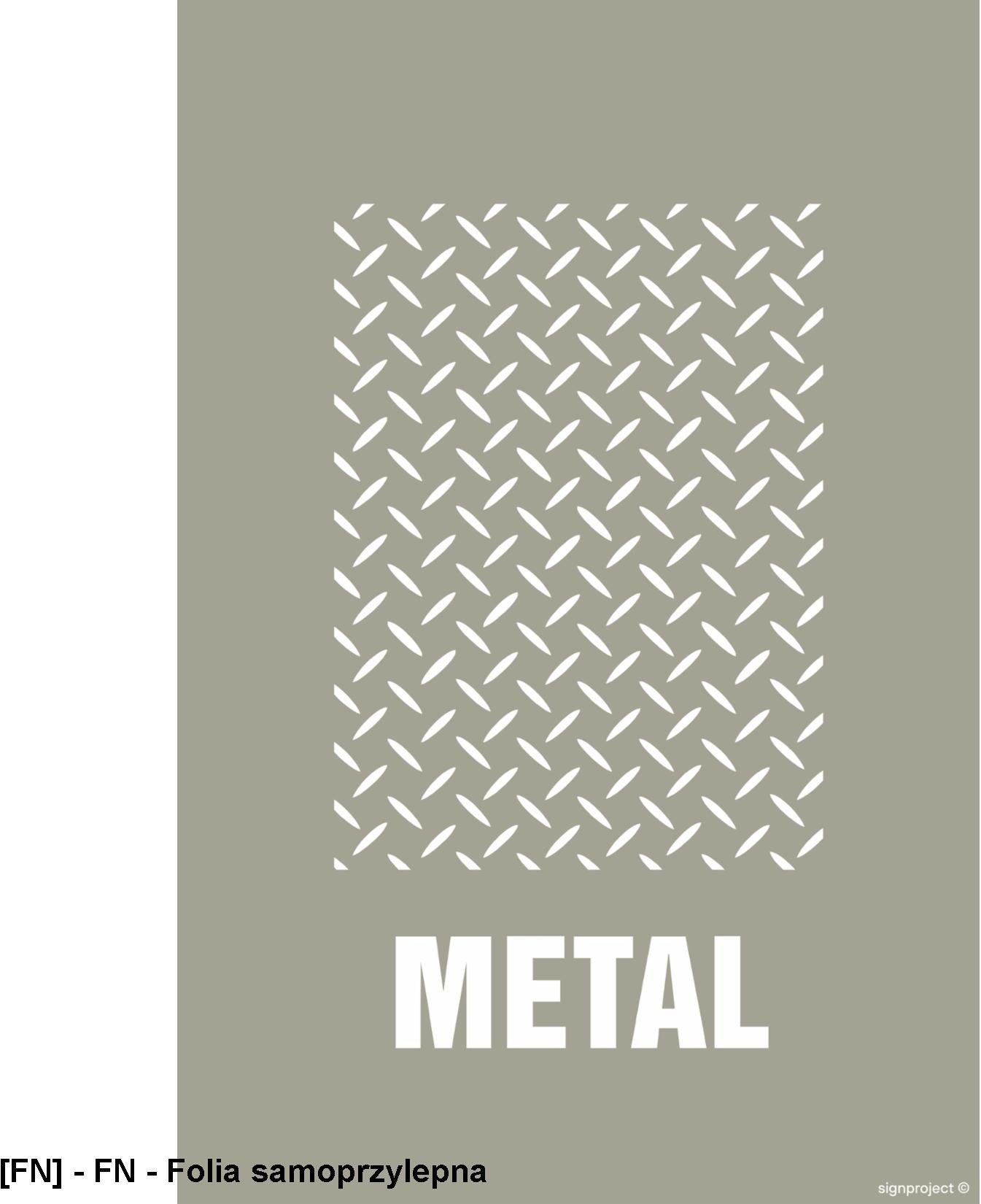 OD109 - Etykieta na pojemniki na odpady Szkło 100x150