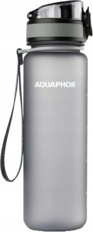 Wkład filtrujący Aquaphor Butelka filtrująca szara + 1 wkład filtrujący do wody 0,35 L AQUAPHOR