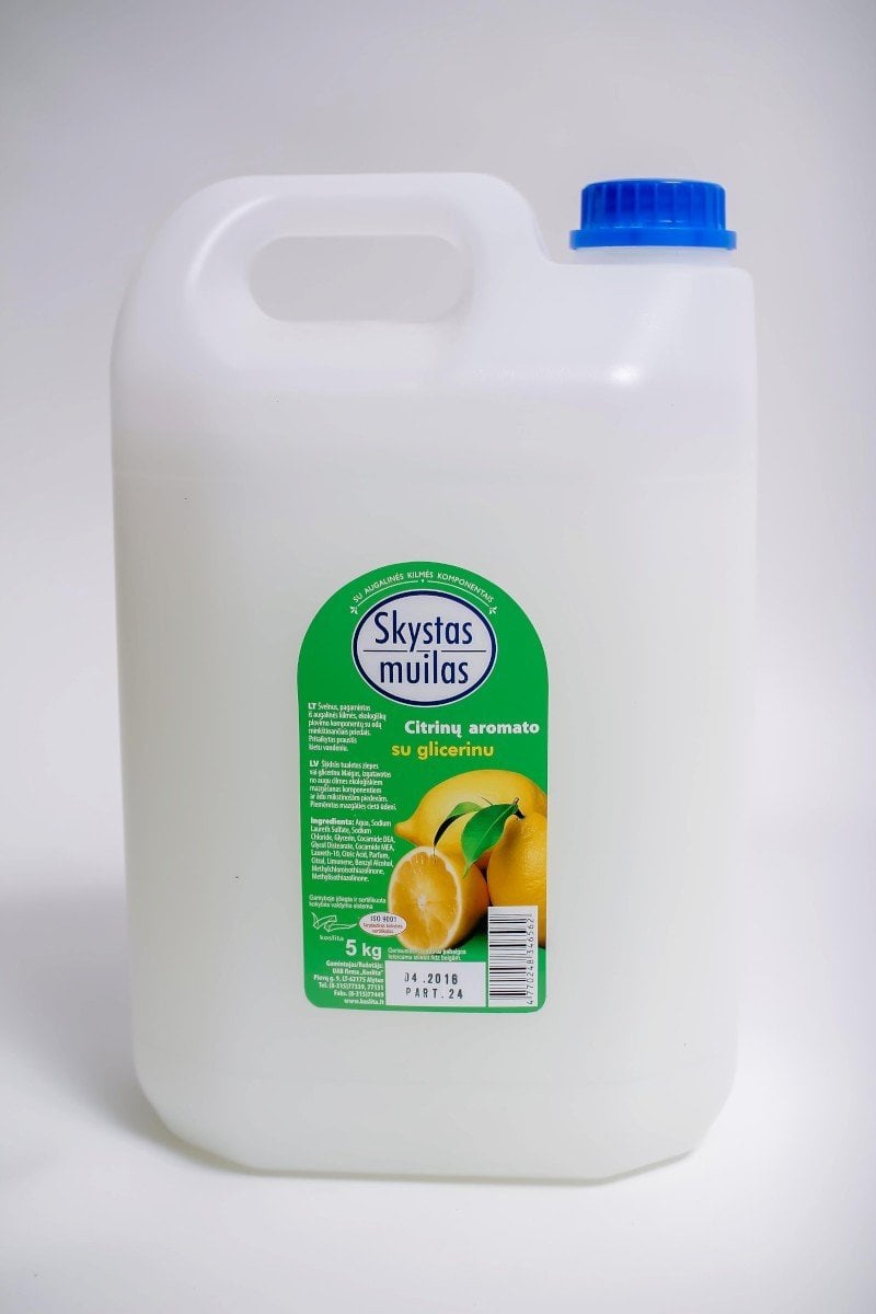 LIQUID SOAP LEMON WITH GLIC 5L (5.17KG)