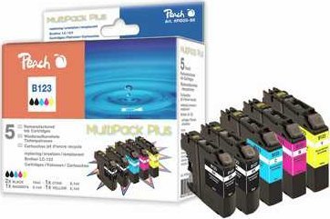 Tusz Peach PEACH Tinte MP+ kompt LC-123 - PI500-86