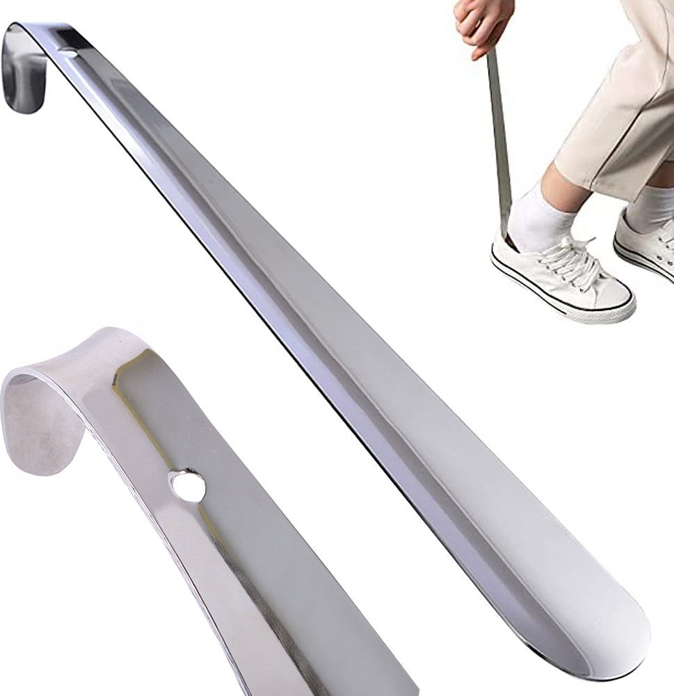 Verk Łyżka do butów obuwia metalowa haczyk długa duża Łyżka do butów obuwia metalowa haczyk długa duża