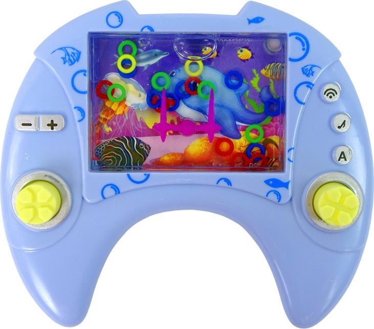 LeanToys Gra Wodna Podwodny Świat Joystick Niebieska