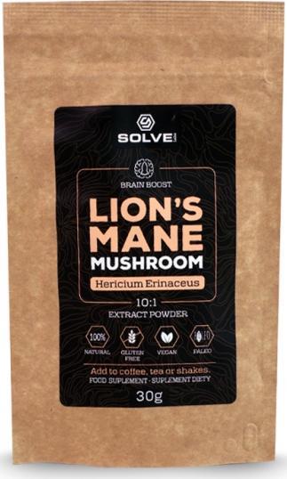 Solve Lions Mane soplówka jeżowata 10:1 30g SOLVE