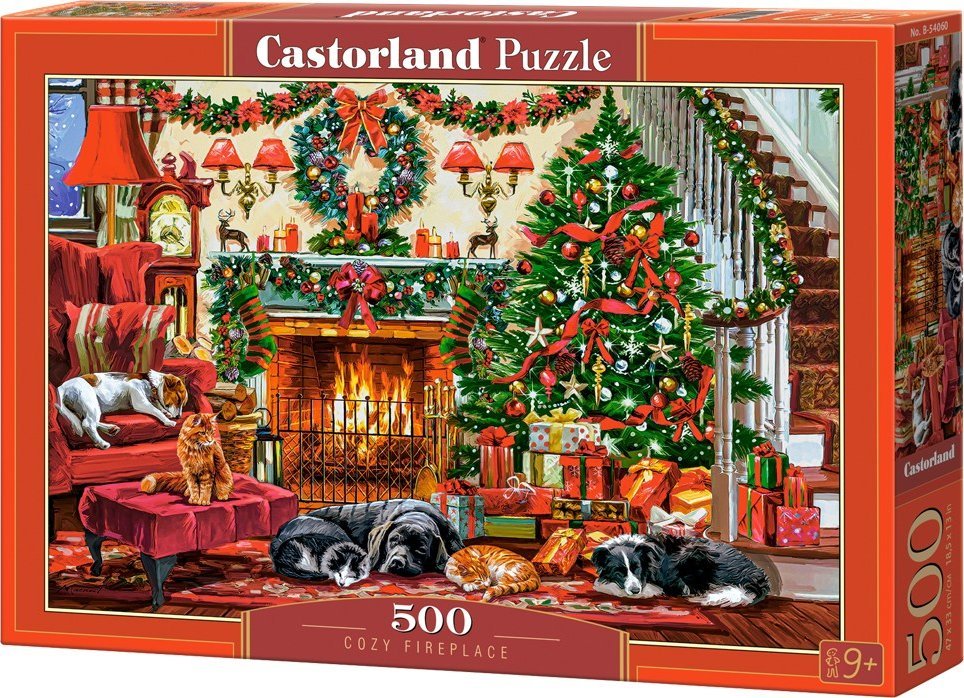 Castorland Puzzle Cozy Fireplace 500 elementów