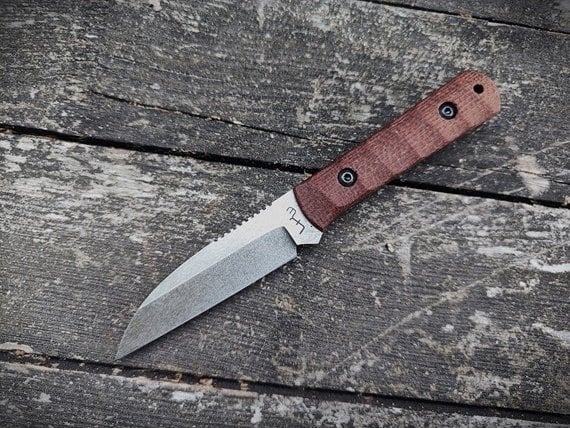 WE Knife Nóż LKW Coffin Warncliff Micarta