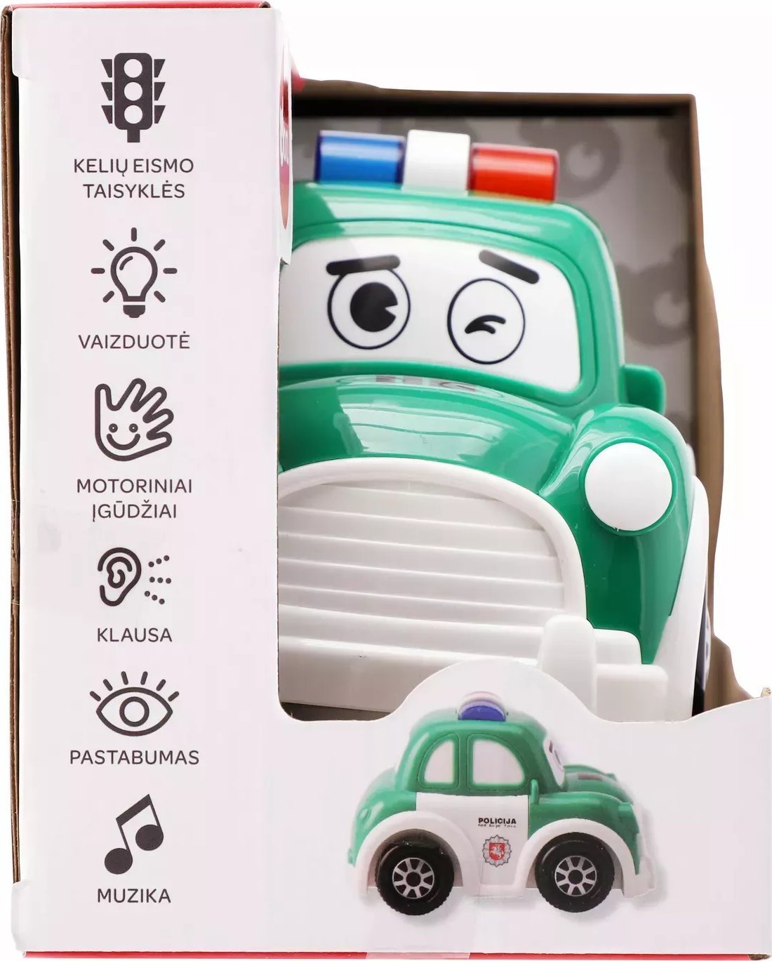 Tactic bo. Interactive police car język litewski