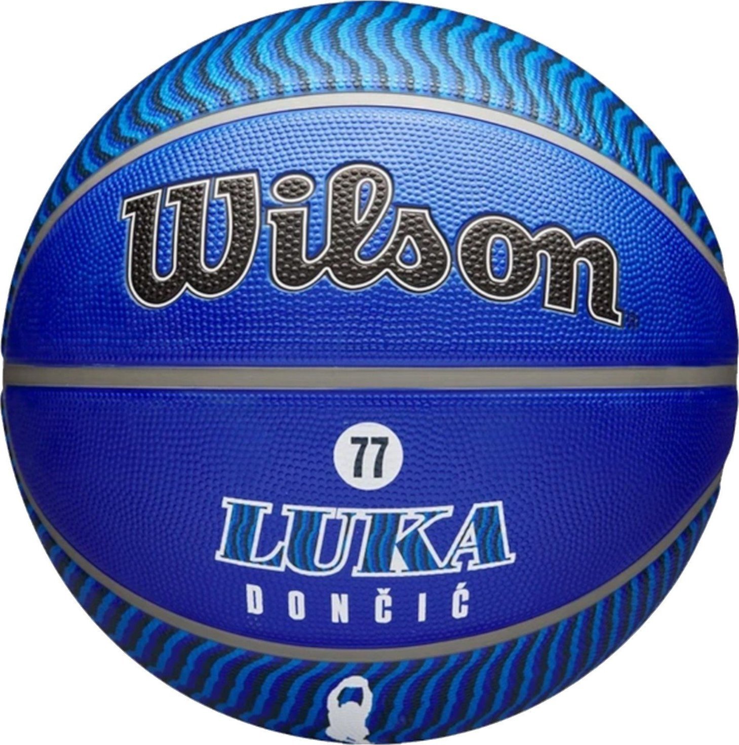 Wilson Wilson NBA Player Icon Luka Doncic Outdoor Ball WZ4006401XB Niebieskie 7