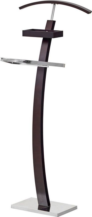 Profeos Nowoczesny podłogowy wieszak stojący Arton 2X - wenge