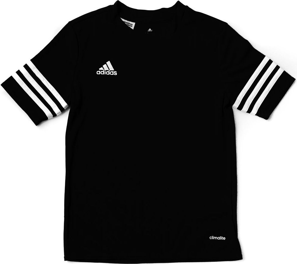 Adidas Koszulka dziecięca ENTRADA F50486 czarna r. 128 cm (33796)