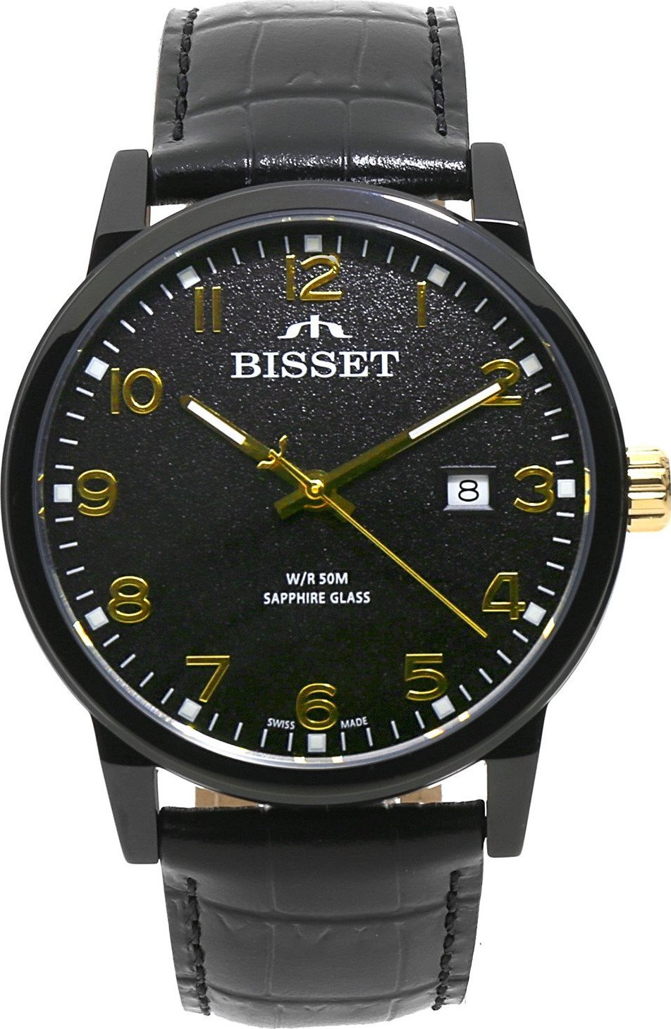 Zegarek Bisset Zegarek męski Bisset BIS184 czarny