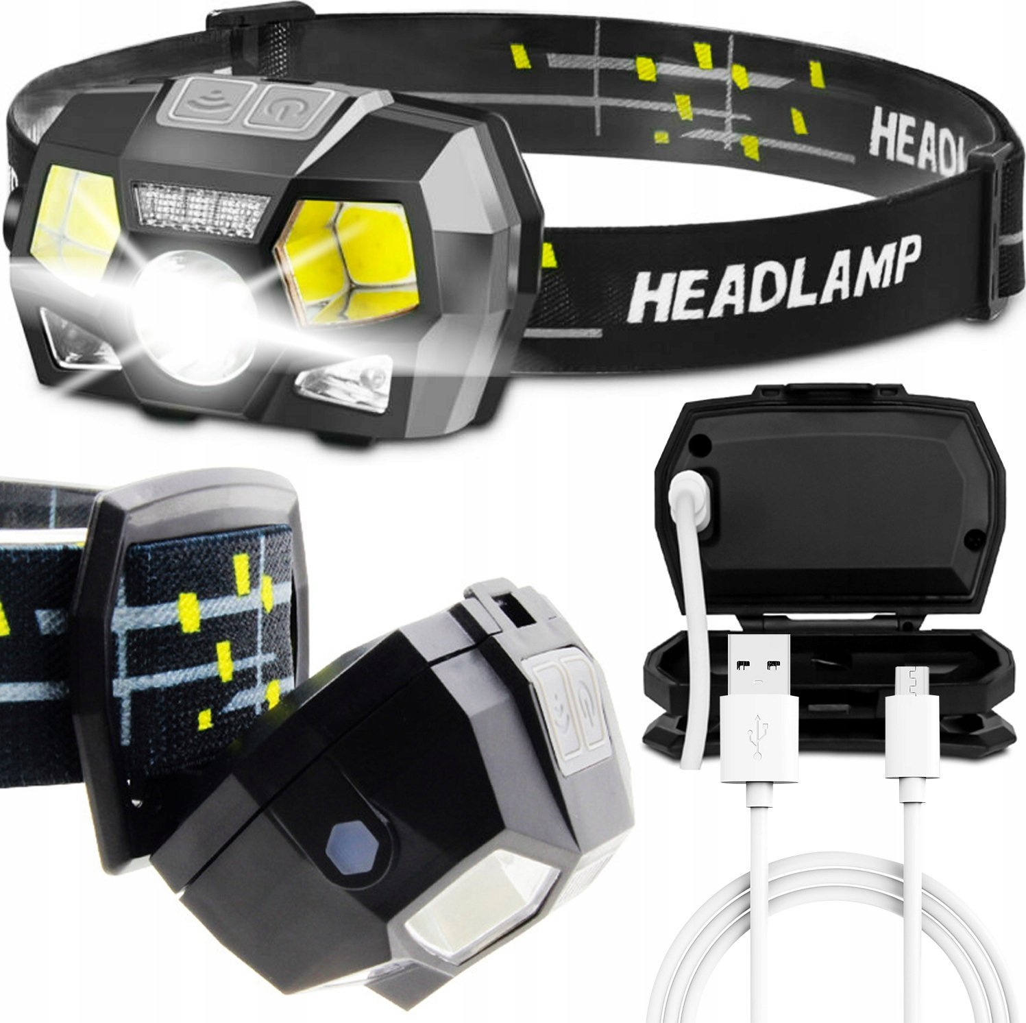 LATARKA CZOŁOWA LED GHJ-010X