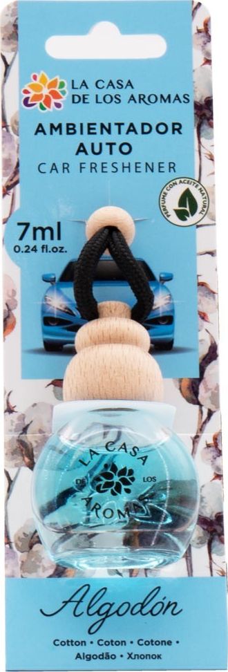 La Casa de los Aromas La Casa de los Aromas Car Freshener odświeżacz do samochodu Bawełna 7ml