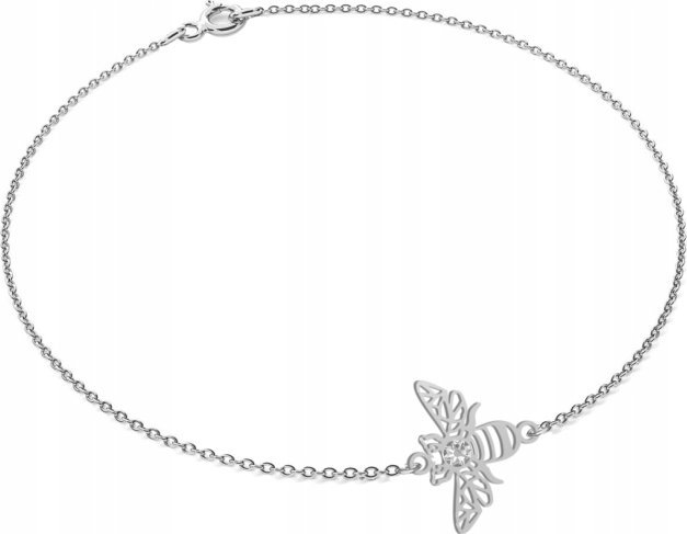 Radziszewska Jewellery Srebrna bransoletka PSZCZOŁA DEDYKACJA GRATIS