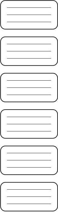 Nalepki na zeszyt NSN03