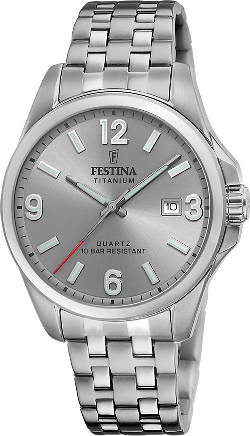 Zegarek męski Festina F20696-2 srebrny