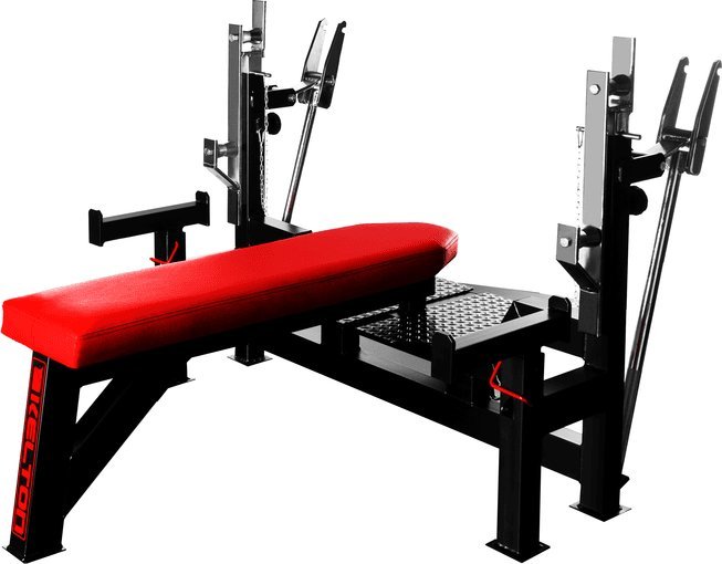 Kelton ławka do trójboju siłowego zawodnicza z asekuracją PL6