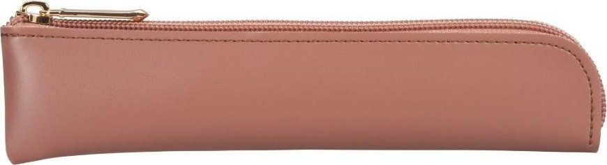 Etui na długopisy z suwakiem brązowe