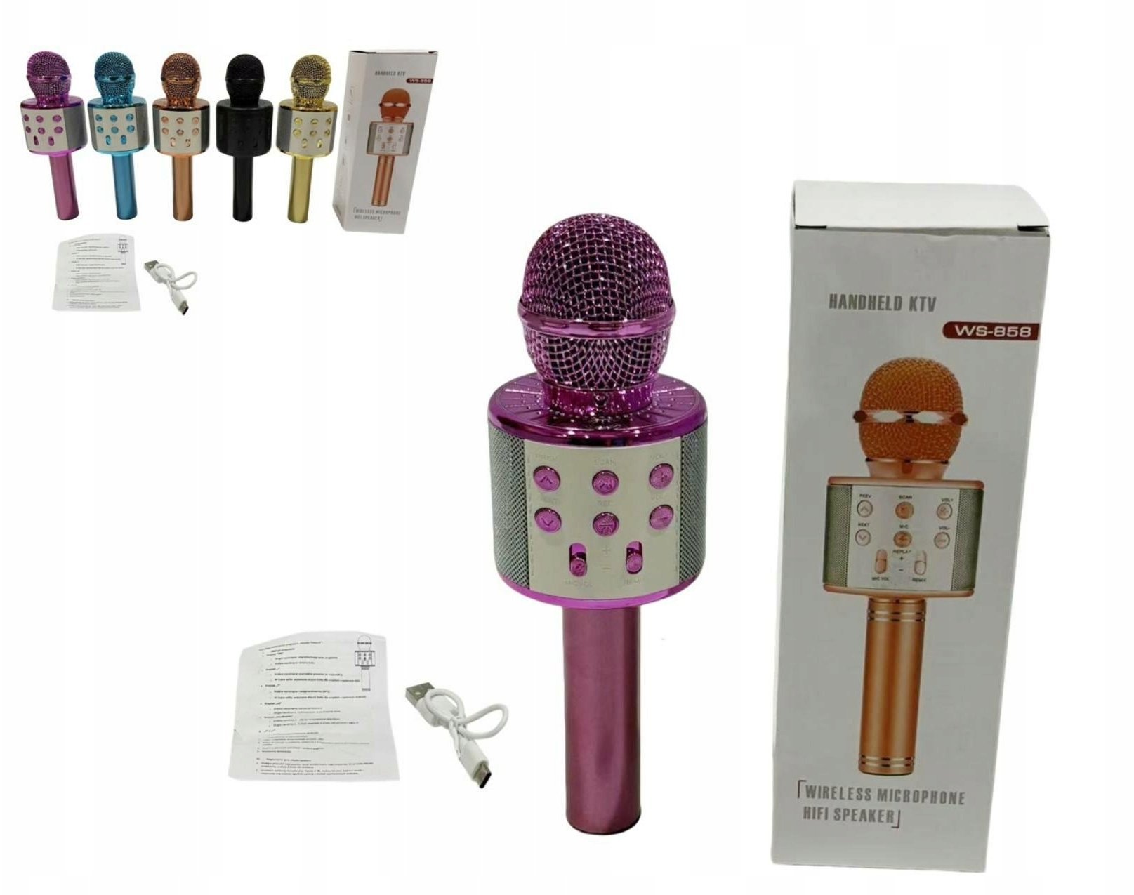 Mikrofon karaoke Z10613 89698