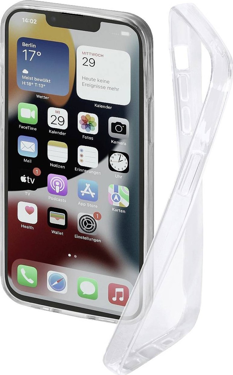 Hama Etui Crystal Clear iPhone 14 Pro
